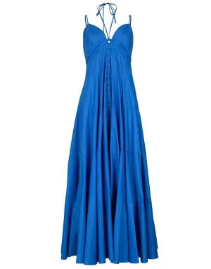 Sabelle Nylon Tafetta Maxi Dress