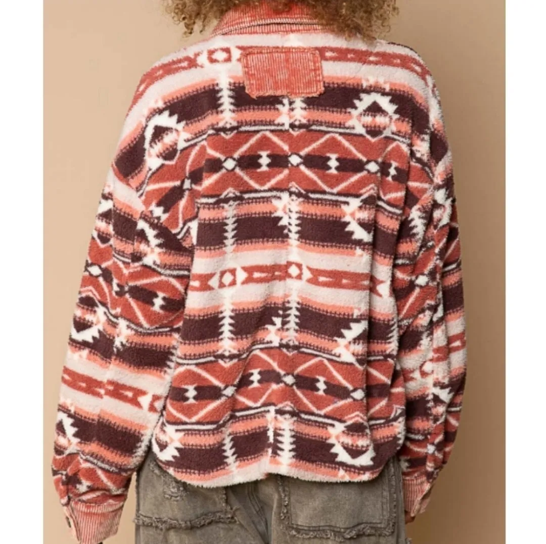Sherpa Aztec Jacket