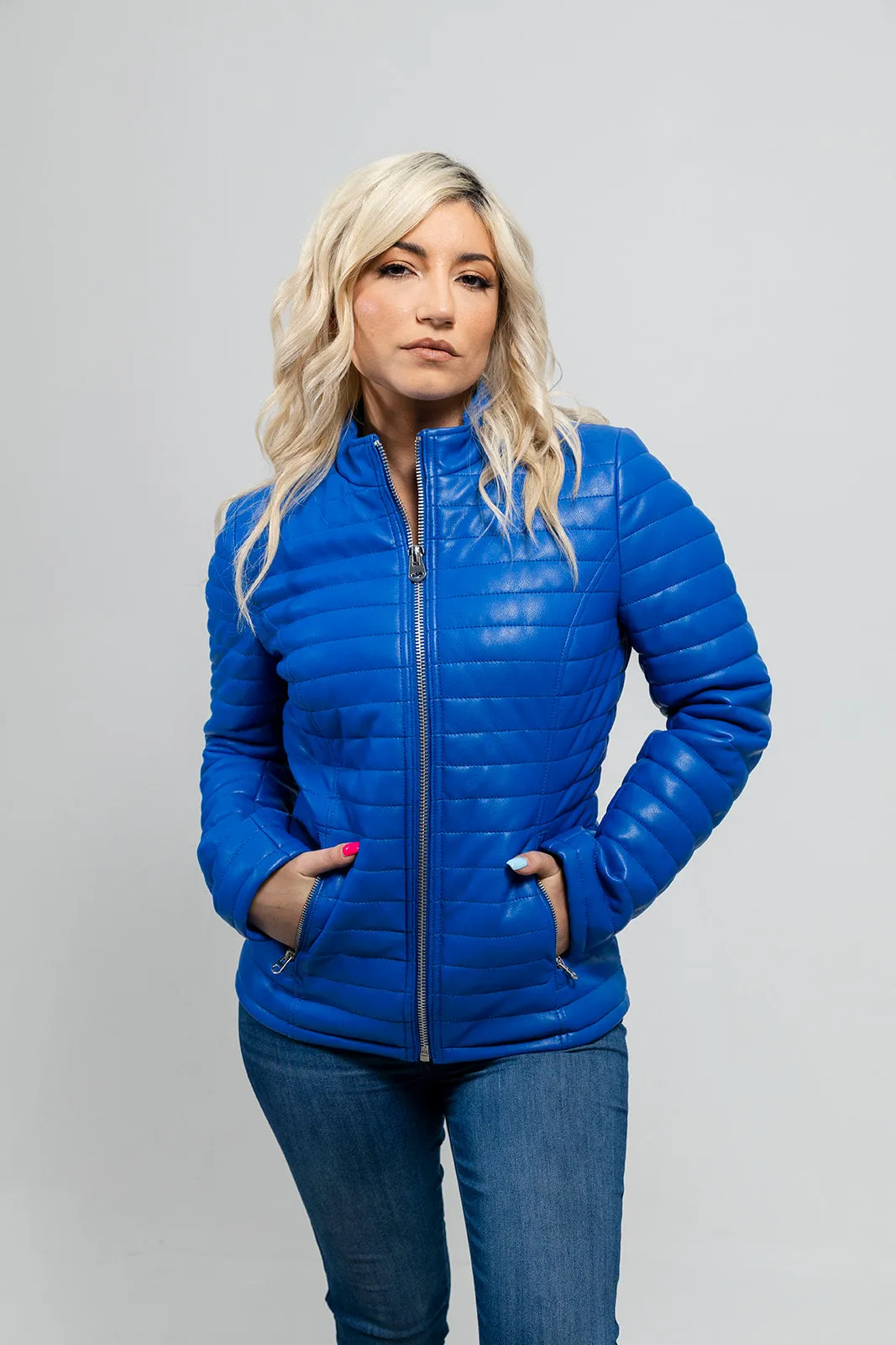 Skylar Women's Vegan Faux Leather Jacket