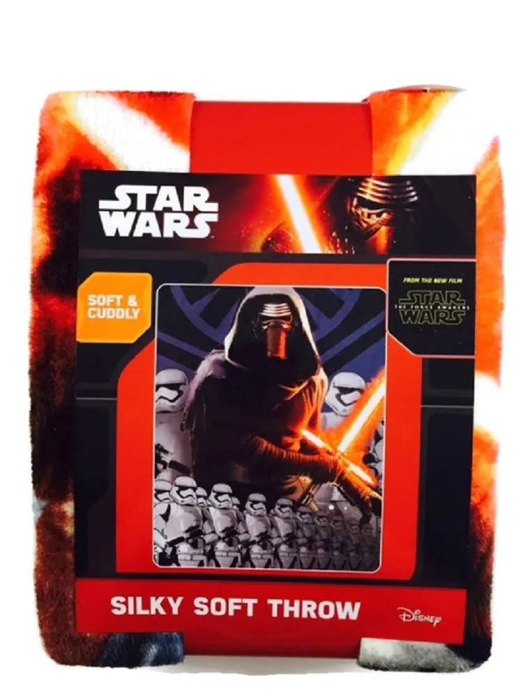 Star Wars Kylo Ren Throw Bundle Stocking Hat Starwars Blanket Knit Hat The Force Awakens Dark Side