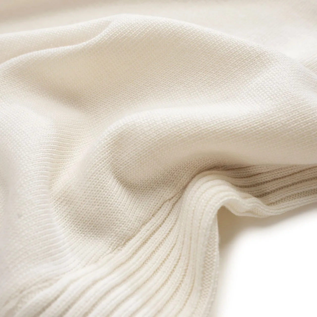 stone island shadow project ribbed turtle neck (white)