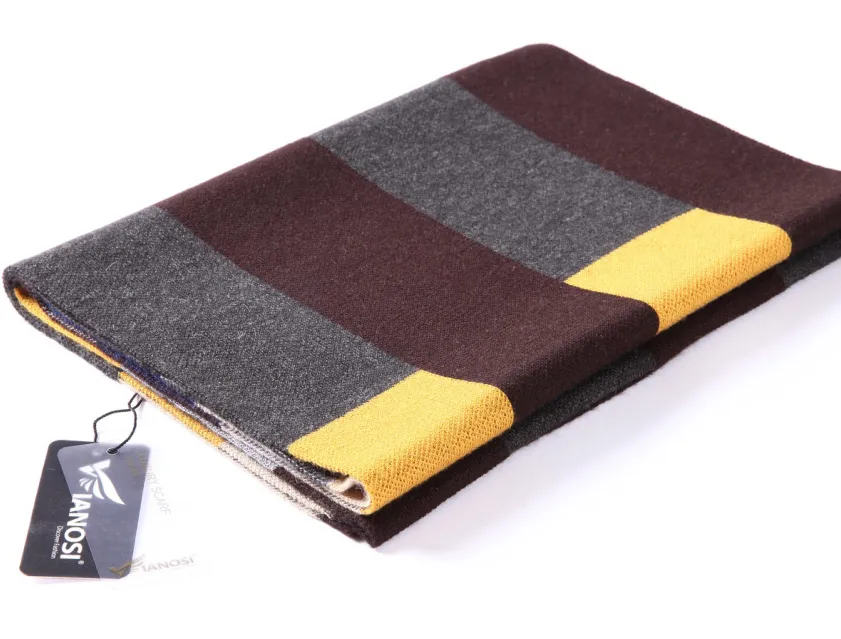 Stylish Winter Plaid Scarf For Men