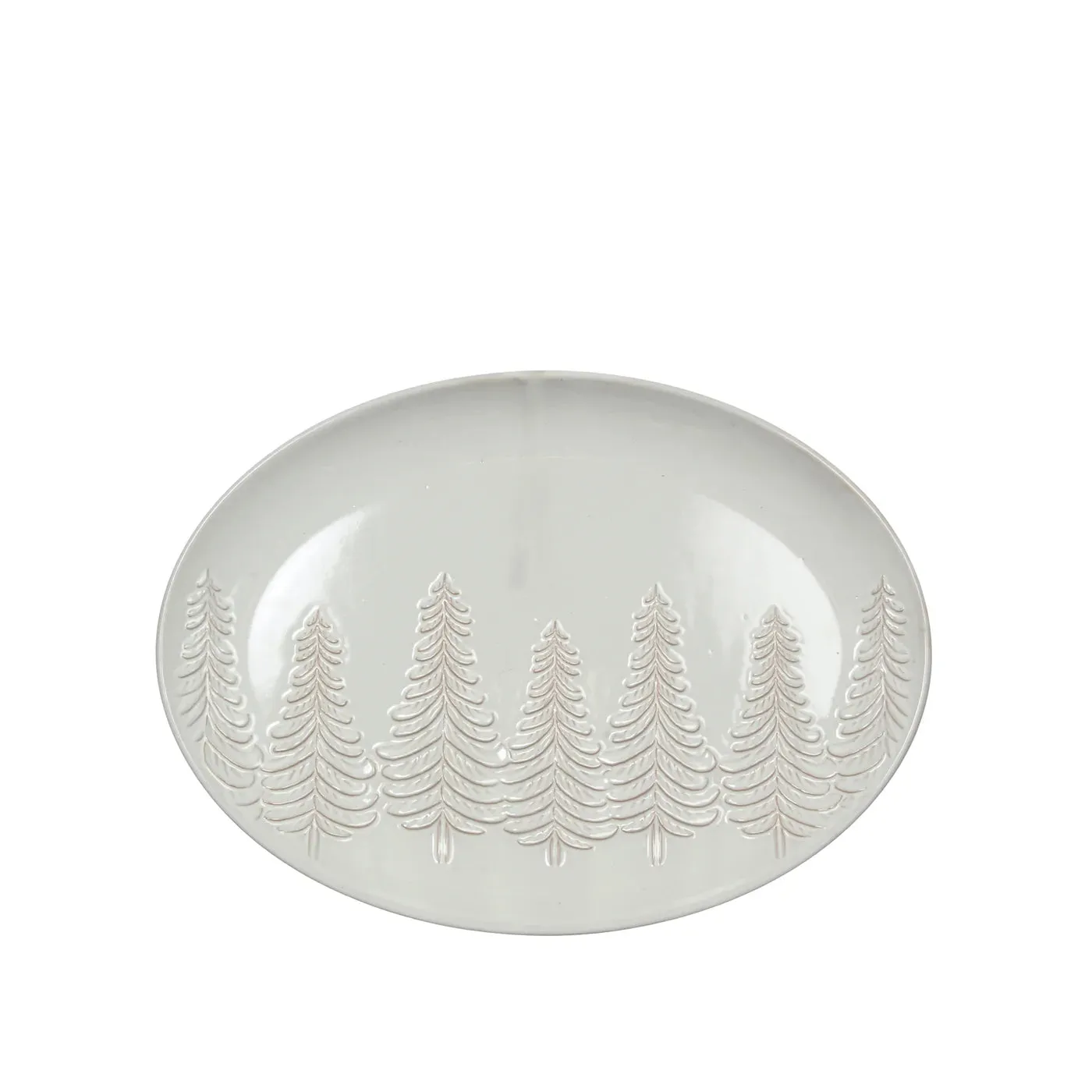 Winter Wonderland Oval Serving Platter